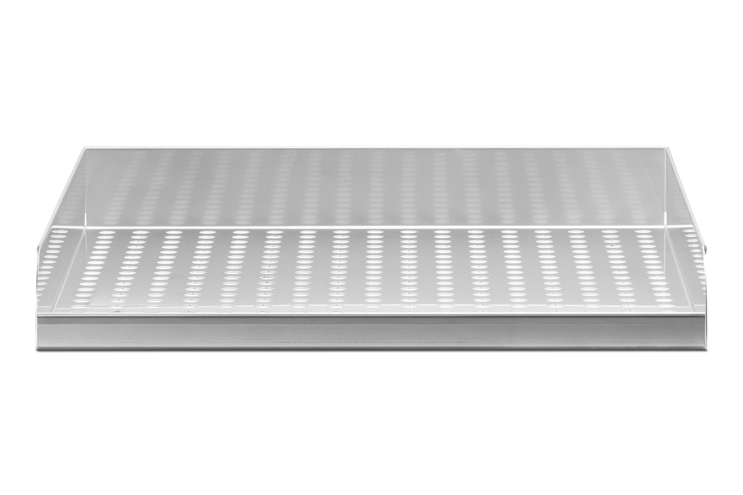 Set of 2 perforated stainless steel shelves designed to store produce in ALWC532 or SWC532BLBIST wine cellars